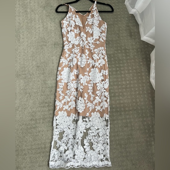 Dress the Population Rebecca Floral Lace Dress (small) - Picture 3 of 6